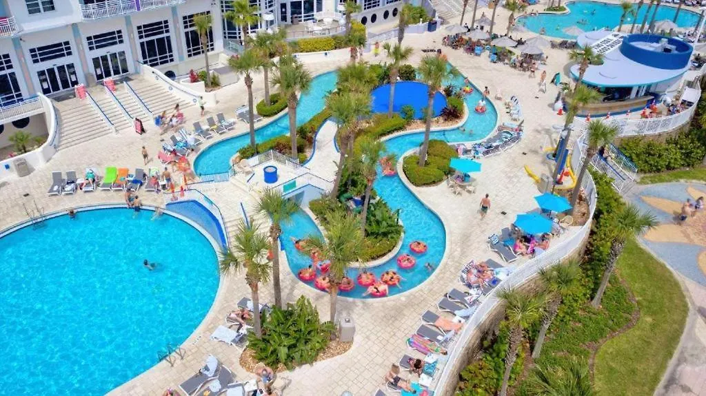 1 Bedroom Direct Oceanfront Condo Wyndham Ocean Walk Resort - Daytona Funland 703 Daytona Beach Apartment