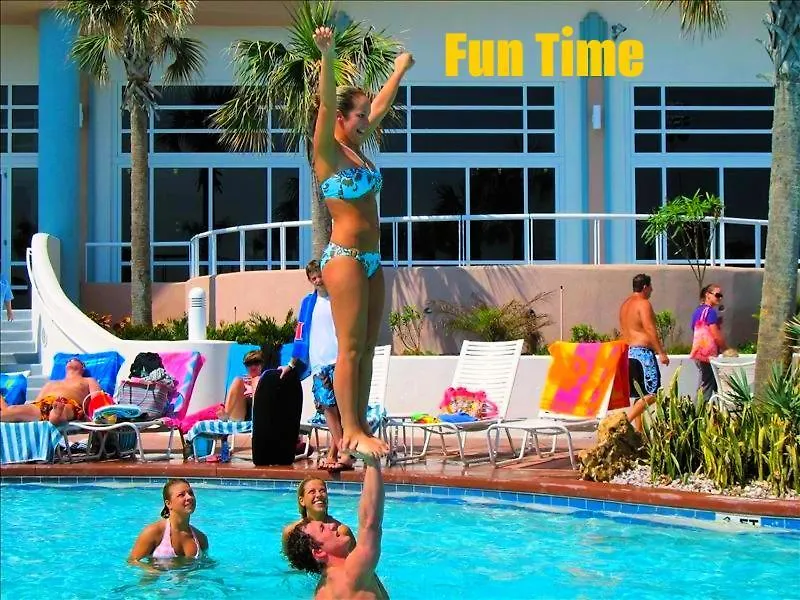1 Bedroom Direct Oceanfront Condo Wyndham Ocean Walk Resort - Daytona Funland 703 Daytona Beach United States