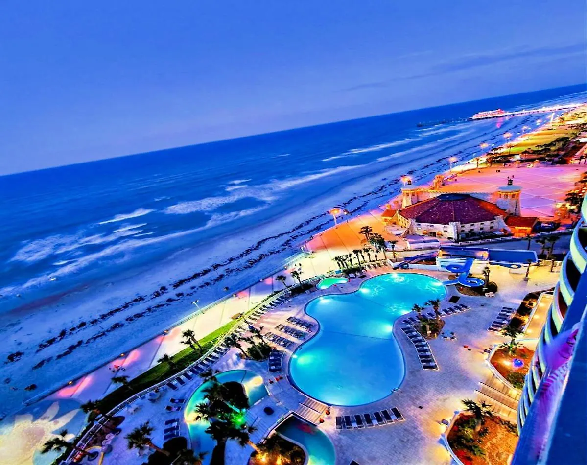 1 Bedroom Direct Oceanfront Condo Wyndham Ocean Walk Resort - Daytona Funland 703 Daytona Beach United States